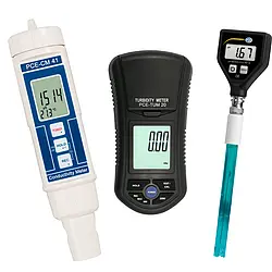 Medidor de pH para piscinas de agua salada