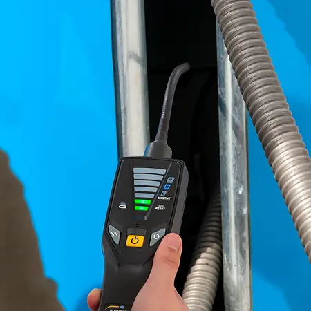 Medidor para prevención y seguridad laboral - Imagen de uso