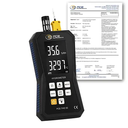 Registrador para transporte PCE-THD 50-ICA