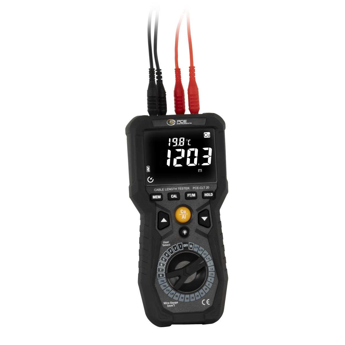Tester de redes LAN PCE-CLT 20 