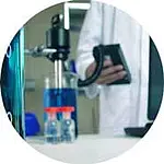 Reómetro - Medición de la viscosidad en un laboratorio de producción 