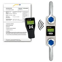 Balanza digital PCE-DDM 20-ICA incl. certificado de calibración ISO 