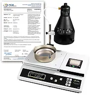 Balanza digital PCE-UX 3011D-ICA incl. certificado calibración ISO 