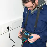 Comprobador de aparatos eléctricos portátiles Utilización