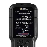 Detector de fugas de gas - Pantalla