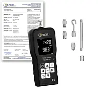 Dinamómetro PCE-FM 200-ICA incl. certificado de calibración ISO 