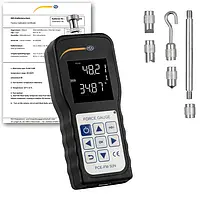 Medición de fuerza / Dinamómetro PCE-FM 50N-ICA incl. certificado de calibración ISO 
