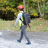 Medidor de resistividad del suelo con bolsa de transporte