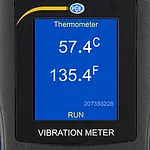 Medidor de vibraciones - Medición de temperatura por infrarrojos