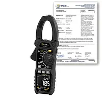 Óhmetro PCE-CM 7-ICA incl. certificado de calibración ISO 