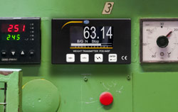 Urządzenie pomiarowe DMS w użyciu.