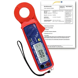 Amperemeter PCE-LCT 1-ICA inkl. ISO-Kalibrierzertifikat