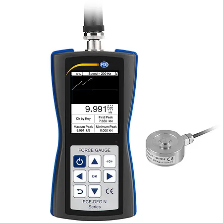 Frontansicht Dynamometer PCE-DFG NF 10K