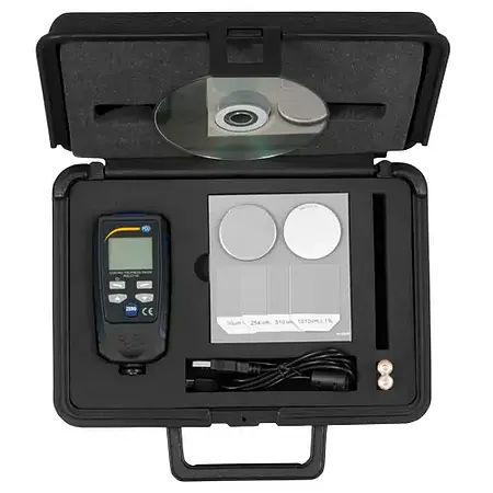 Grubościomierz powłoki PCE-CT 65 / Zakres dostawy