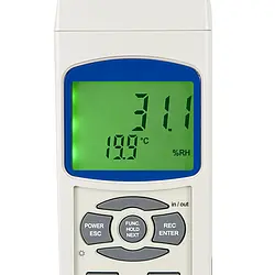 Hygrometer PCE-WB 20SD Display