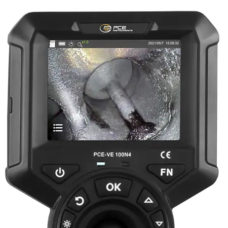 Kamera inspekcyjna Wyświetlacz