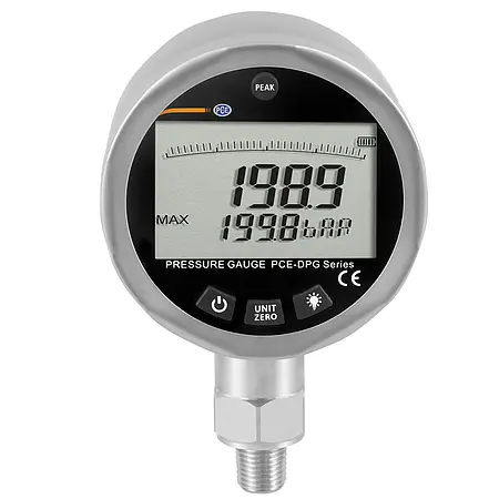 Manometer PCE-DPG 200 Display