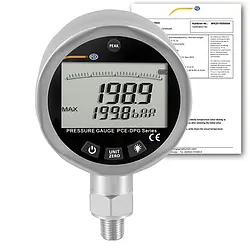 Manometer PCE-DPG 200-ICA inkl. ISO-Kalibrierzertifikat