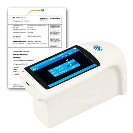 Oberflächenmesstechnik Glanzmesser PCE-IGM 60-ICA inkl. ISO-Kalibrierzertifikat
