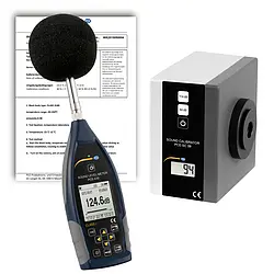 Lärmmessgerät PCE-430-SC 09-ICA inkl. ISO-Kalibrierzertifikat