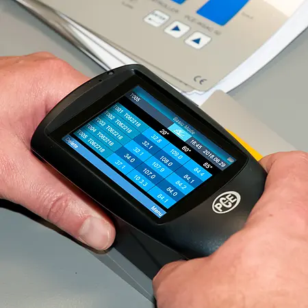 Glanzmessgerät PCE-IGM 100-ICA Anwendung