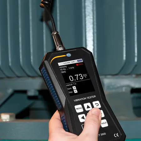 Schwingungsmessgerät Anwendung