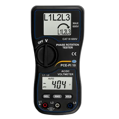 Multimeter PCE-PI 10 Front