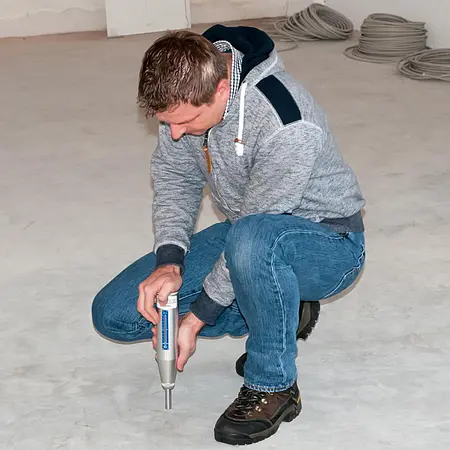 Młotek Schmidta / Sklerometr PCE-HT-225A, pomiar 1