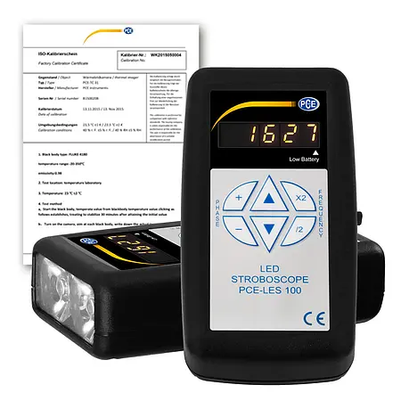 Laser- Drehzahlmesseer PCE-LES 100-ICA