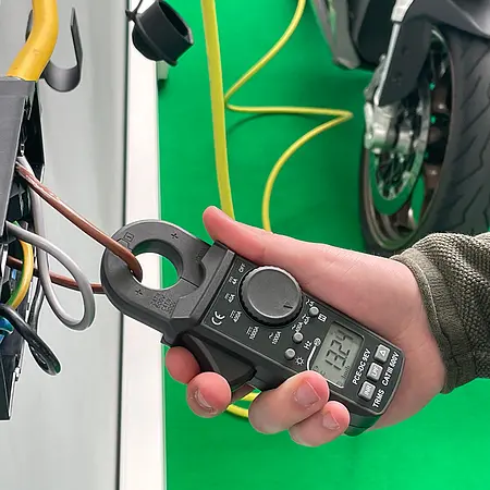 Batterieprüfer Anwendung