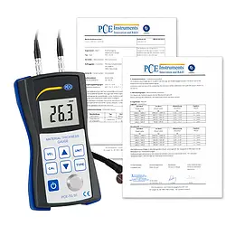 Kunststoff Prüfgerät PCE-TG 50-ICA inkl. ISO-Kalibrierzertifikat
