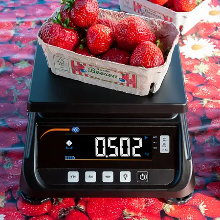 Digitale Waage Anwendung