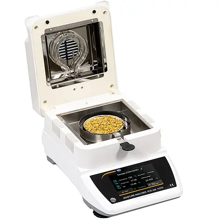 Waga Elektroniczna / Cyfrowa PCE-MA 110TS / Otwarta Waga Elektroniczna / Cyfrowa po pomiarze