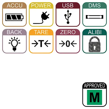 Kompaktwaage Icons