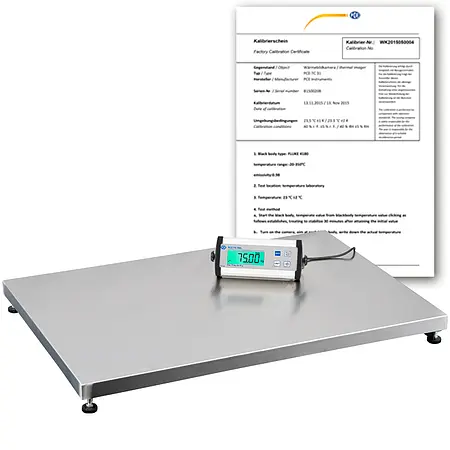 Waage mit Software (optional) PCE-PS 75XL-ICA inkl. ISO-Kalibrierzertifikat