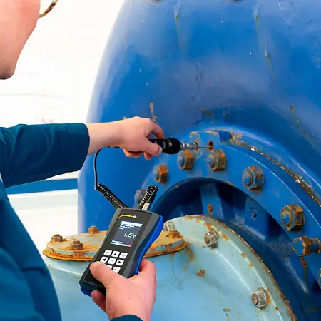 Vibrationsmessgerät Anwendung