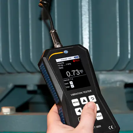 Vibrationsmessgerät Anwendung