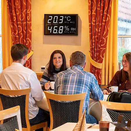 Feuchtemessgerät (Rel.) Anwendung