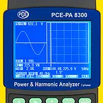 Leistungsanalysator PCE-PA 8300 Display