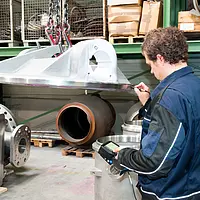 Wirbelstromprüfgerät PCE-USC 30 Anwendung 1