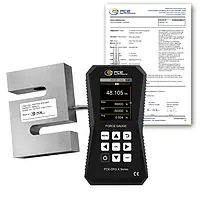 Dynamometr PCE-DFG 50K X-ICA wraz z certyfikatem kalibracji ISO 