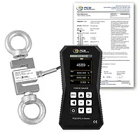 Dynamometr PCE-DFG 5K X-ICA wraz z certyfikatem kalibracji ISO 