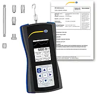 Dynamometr PCE-DFG N 500-ICA wraz z certyfikatem kalibracji ISO