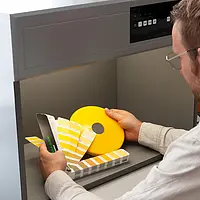 Lichtkabine Anwendung