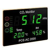 Miernik CO2 / monitor CO2 PCE-AC 2000 