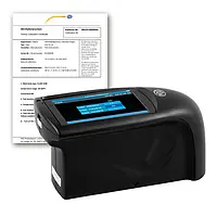 Miernik połysku PCE-GM 60Plus-ICA wraz z certyfikatem kalibracji ISO 