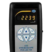 Laser- Drehzahlmesseer PCE-LES 100 Display