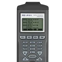 Temperatur-Datenlogger Display