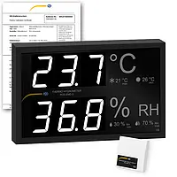 Technologia pomiaru wilgotności Higrometr PCE-EMD 5-ICA wraz z certyfikatem kalibracji ISO 