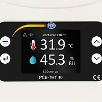 Luftfeuchtigkeitsmesser / Datenlogger Display